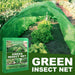 1 piece of green insect net, polyethylene garden plant, greenhouse vegetable and fruit insect net 196.85 * 78.74inch My Store