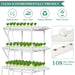 3-Layer/108 Sites Hydroponics System Growing Kits PVC Pipe Garden Vegetable Herbs Planting Tools - The Greenhouse Pros