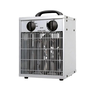 2KW Industrial Heating Fan Adjustable Temperature Control Air Warmer Hot Wind Blower Farm Greenhouse Heater Commercial Household - The Greenhouse Pros