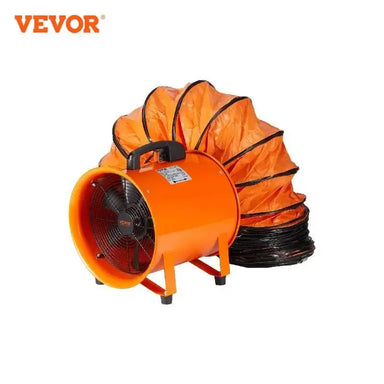 VEVOR 8 inch Exhaust Fan Industrial Ventilation Fan with 10M/5M PVC Duct Hose 230W Portable Extractor Blower for Warehouse Home My Store