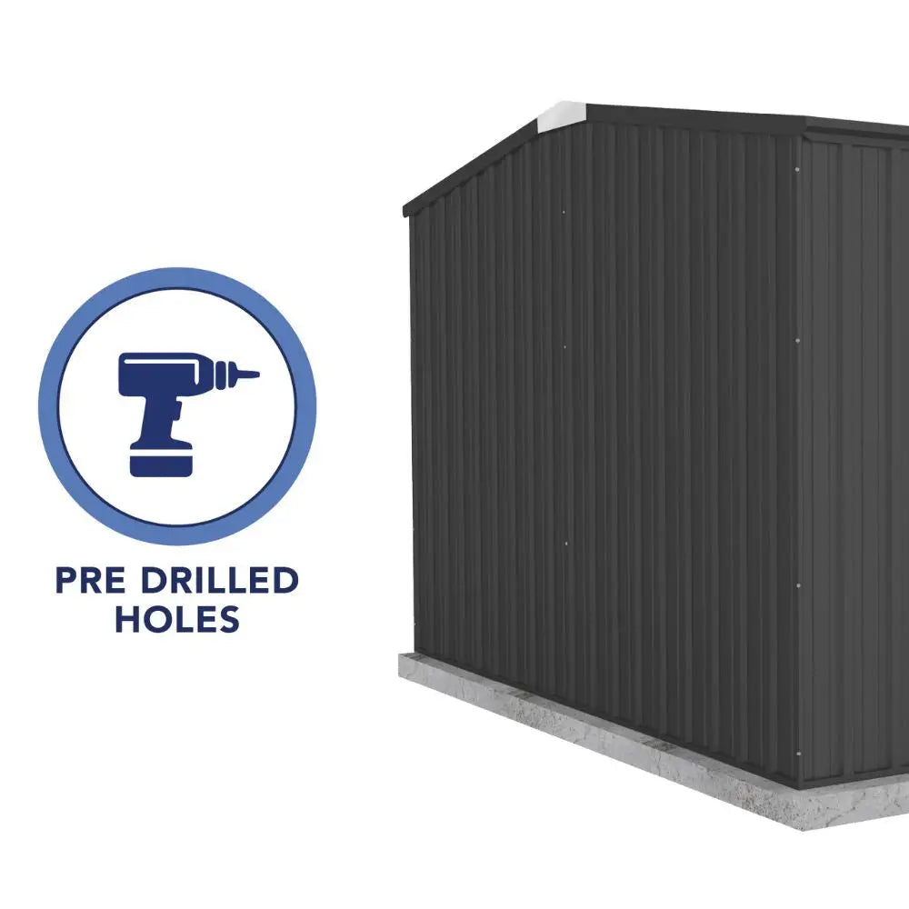 Absco Premier 10' x 10' Metal Storage Shed - Monument | AB1005 ABSCO