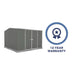 Absco Premier 10' x 10' Metal Storage Shed | AB1002 ABSCO