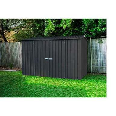 Absco Premier 10' x 5' Metal Storage Shed - Monument | AB1003 ABSCO