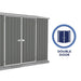 Absco Premier 10' x 5' Metal Storage Shed | AB1000 ABSCO