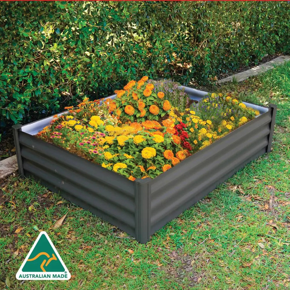 Absco The Organic Garden Co 4' x 3' Metal Rectangle Garden Bed | AB1304 ABSCO