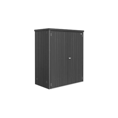 Biohort Equipment Locker 150 - 5' x 2.7' x 6' - Dark Gray | BIO1101 Biohort