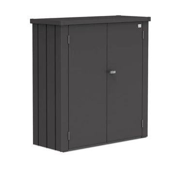 Biohort Romeo Storage Locker 4' x 2' x 5' - Dark Gray | BIO1150 Biohort