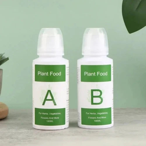 2Pcs/Box General Hydroponics Nutrients A and B for Plants Flowers Vegetable Fruit Hydroponic Plant Food Solution My Store