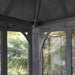 Palram - Canopia Ledro 10' x 14' Enclosed Gazebo - Gray/Bronze | HG9189 Palram