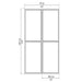 Palram - Canopia Ledro 10' x 10' Enclosed Gazebo w/screen doors - Gray/Bronze | HG9191 Palram
