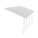 Palram - Canopia Feria 13' x 26' Patio Cover - White/Clear | HG9226 - The Greenhouse Pros
