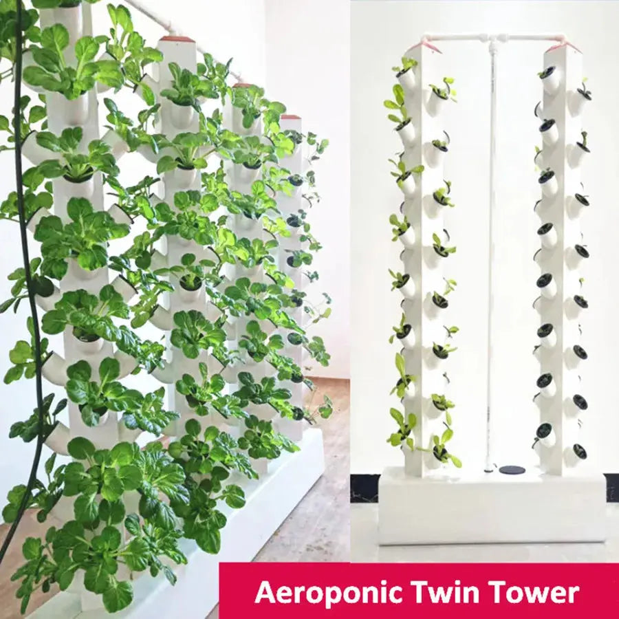 Grow Fresh Vegetables at Home with Our Customizable Hydroponic Tower Kit - Contact Us Now! - The Greenhouse Pros