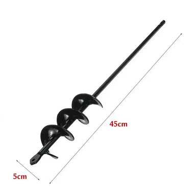 JUSTINLAU 9 to 18 Inch Earth Planter Spiral Auger Drill Bit Post Hole Digger Power Garden Auger Kit - The Greenhouse Pros