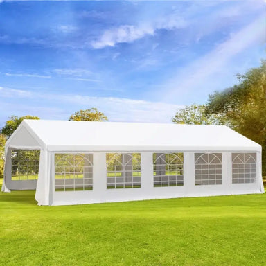 Outdoor Carport Canopy Multi-size Party Tent with Sidewalls Heavy-duty Large Wedding Tent For outdoor backyard gardens - The Greenhouse Pros