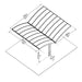 Palram - Canopia Arizona Breeze Double Carport Wing-Style | HG9102 Palram