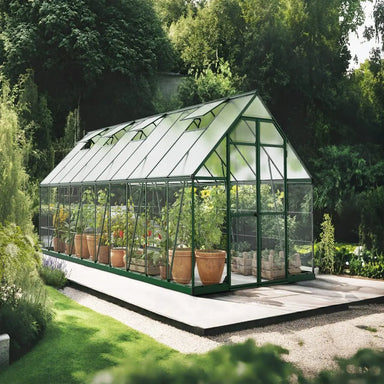 Palram - Canopia Balance 8' x 20' Greenhouse - Green | HG6120G - The Greenhouse Pros