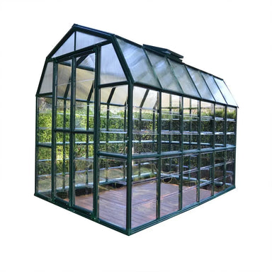 Palram - Canopia Grand Gardener 8' x 12' Greenhouse - Clear | HG7212C - The Greenhouse Pros