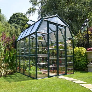Palram - Canopia Grand Gardener 8' x 8' Greenhouse - Clear | HG7208C - The Greenhouse Pros