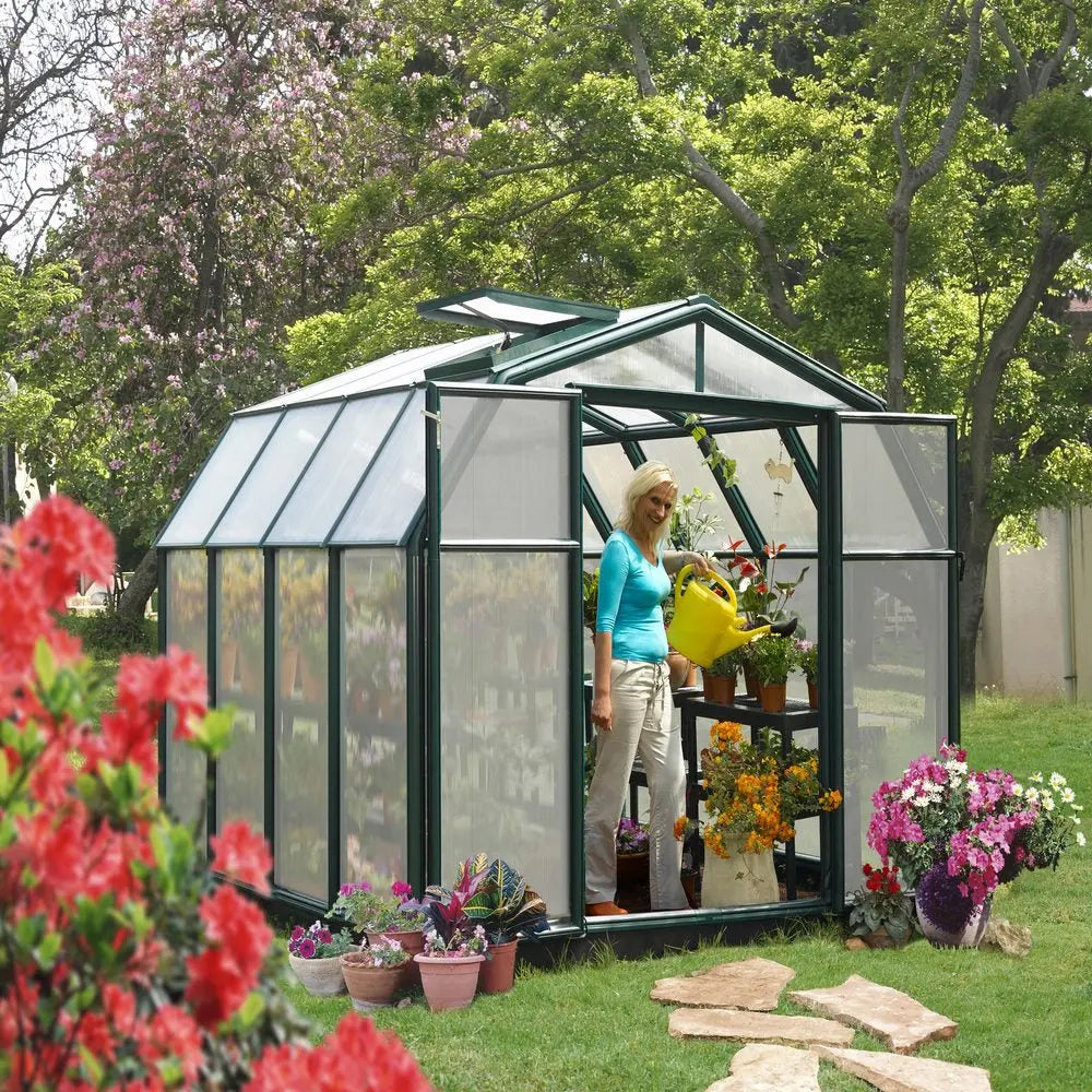 Palram - Canopia Hobby Gardener 8' x 8' Greenhouse | HG7108 Palram
