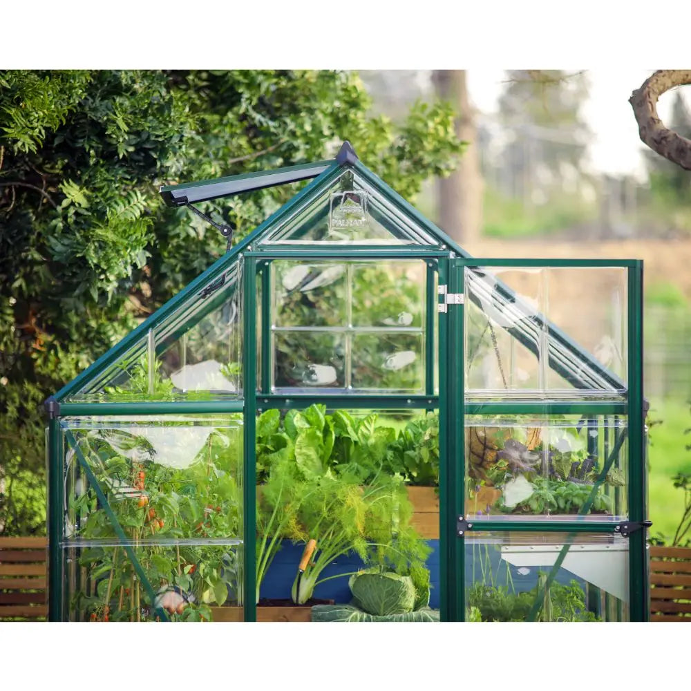 Palram - Canopia Hybrid 6' x 10' Greenhouse - Green | HG5510G Palram