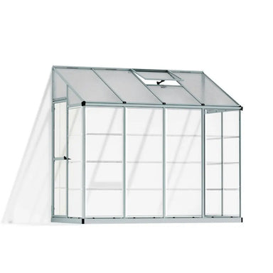 Palram - Canopia Hybrid Lean-To 4' x 8' Greenhouse | HG5548 - The Greenhouse Pros