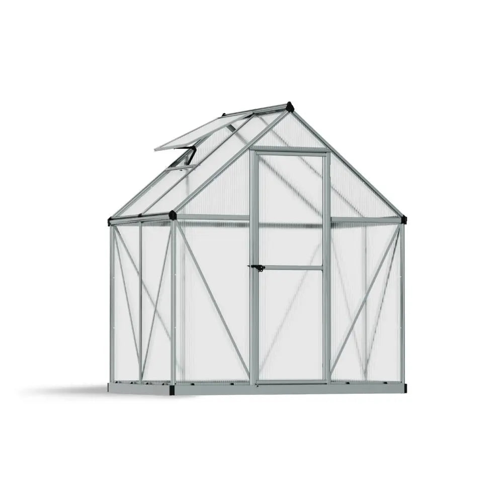 Palram Canopia Mythos 6' x 4' Silver Greenhouse | HG5005 - The Greenhouse Pros