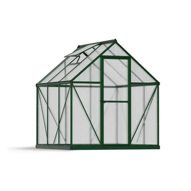 Palram Canopia Mythos 6' x 6' Green Greenhouse | HG5006G-1B - The Greenhouse Pros