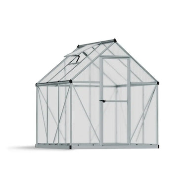 Palram Canopia Mythos 6' x 6' Silver Greenhouse | HG5006-1B - The Greenhouse Pros