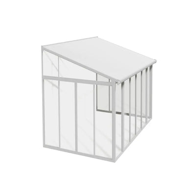 Palram - Canopia SanRemo 10' x 14' Patio Enclosure - White with Screen Doors (6) | HG9066 Palram
