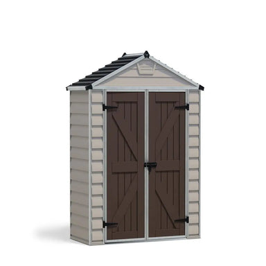 Palram - Canopia SkyLight 6' x 3' Shed - Tan | HG9603T - The Greenhouse Pros