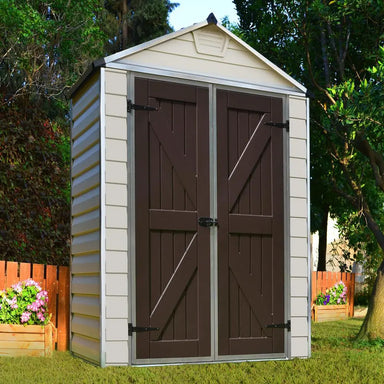 Palram - Canopia SkyLight 6' x 3' Shed - Tan | HG9603T - The Greenhouse Pros
