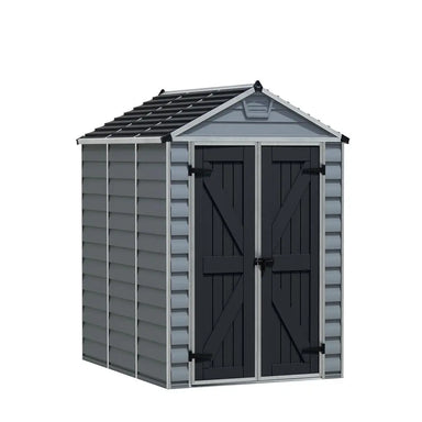Palram - Canopia SkyLight 6' x 8' Shed - Gray | HG9608GY - The Greenhouse Pros