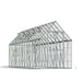 Palram - Canopia Snap & Grow 8' x 24' Greenhouse - Silver | HG8024 - The Greenhouse Pros