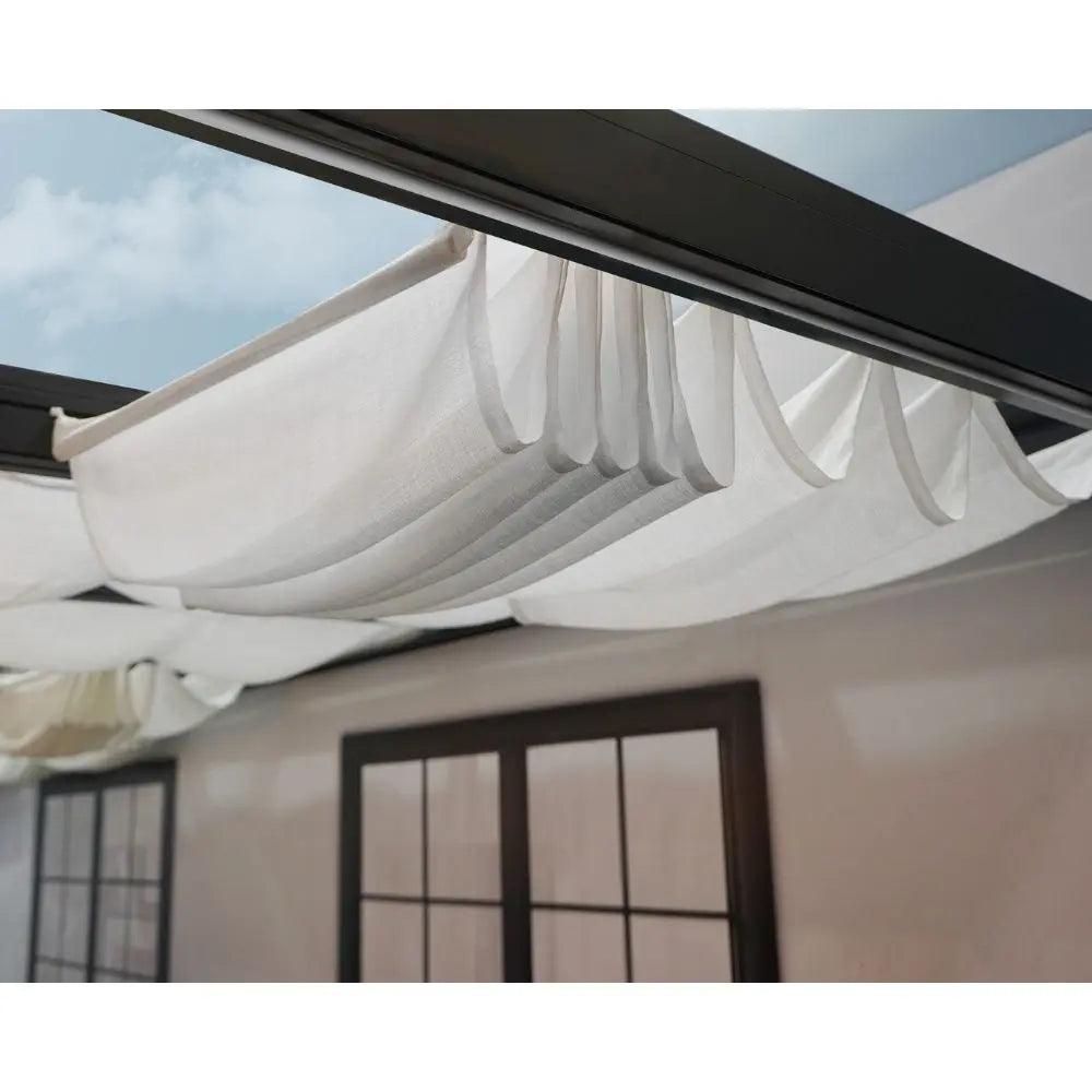 Palram - Canopia Stockholm Patio Cover Roof Blinds 11' x 27' | HG1096 Palram