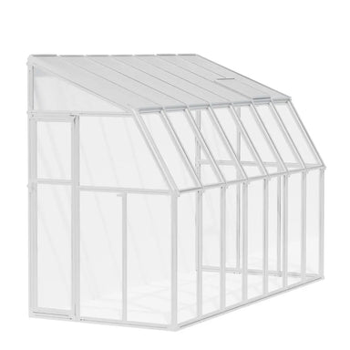 Palram - Canopia Sun Room 6' x 14' - White | HG7514 - The Greenhouse Pros