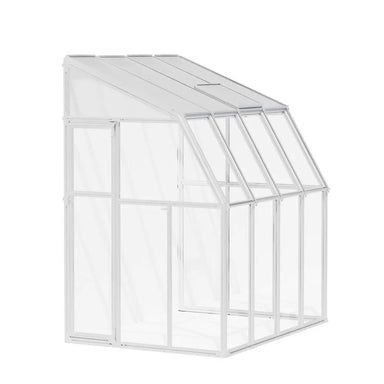 Palram - Canopia Sun Room 6' x 8' - White | HG7508 - The Greenhouse Pros