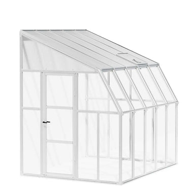 Palram - Canopia Sun Room 8' x 10' - White | HG7610 - The Greenhouse Pros