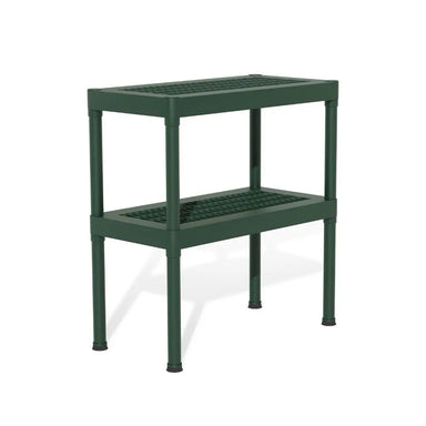 Palram - Canopia Two Tier Staging Work Bench - Green | HG2002 - The Greenhouse Pros