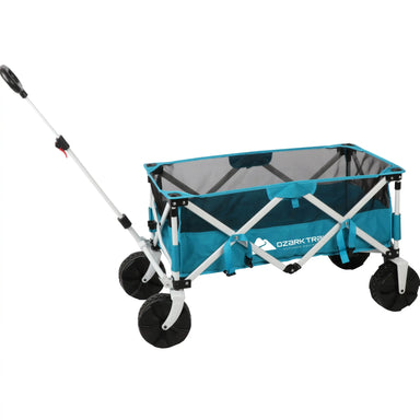 Sand Island Beach Wagon Cart, Outdoor and Camping, Blue, Adult - The Greenhouse Pros