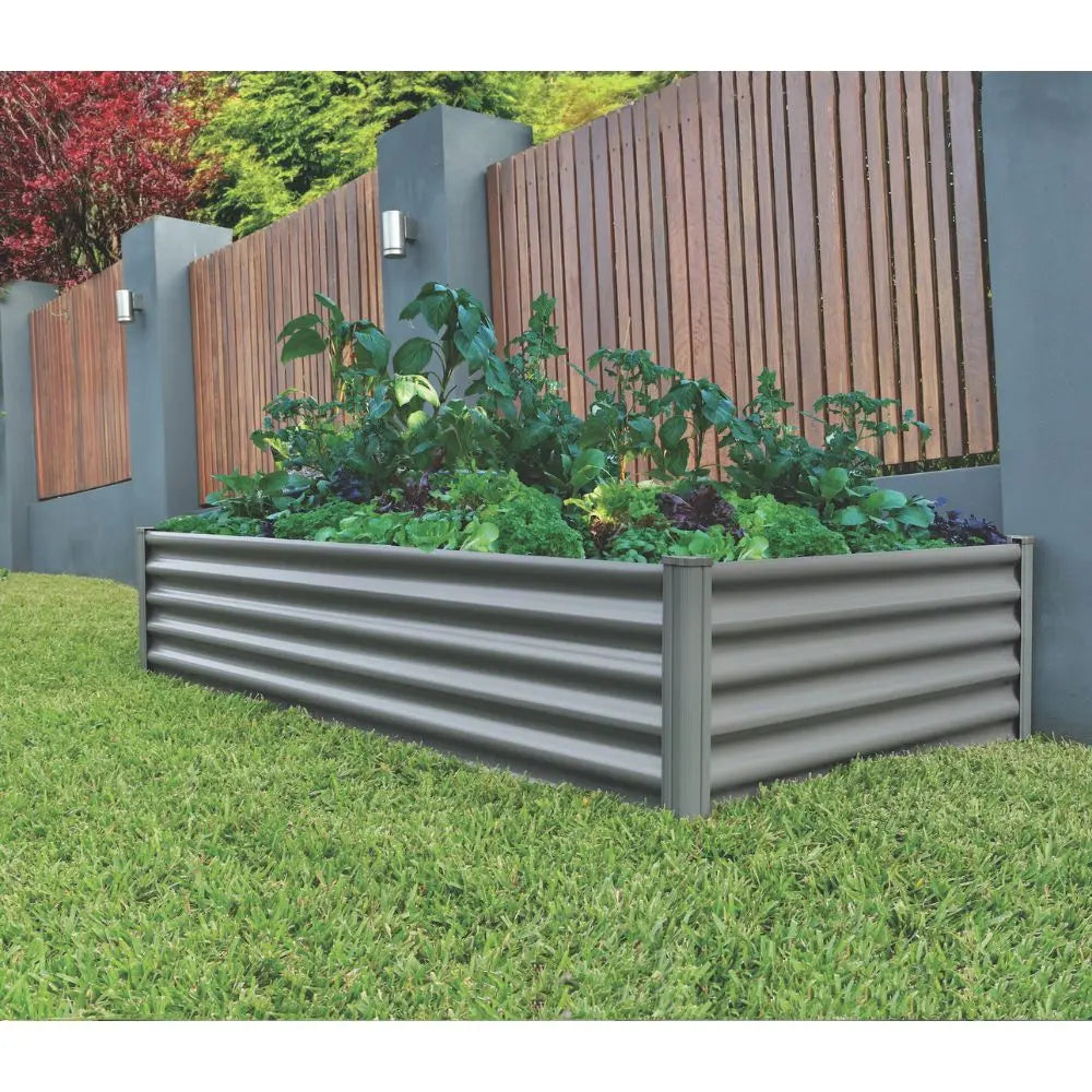 The Organic Garden Co 6' x 3' Metal Rectangle Garden Bed | AB1301 ABSCO