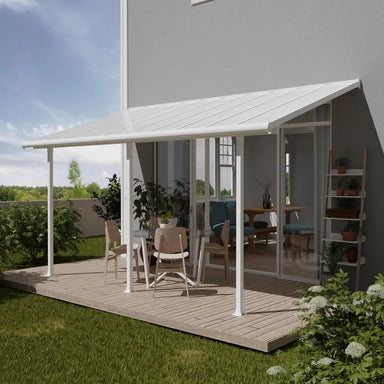 Palram - Canopia Olympia 10' x 20' Patio Cover - White/White | HG8820W - The Greenhouse Pros