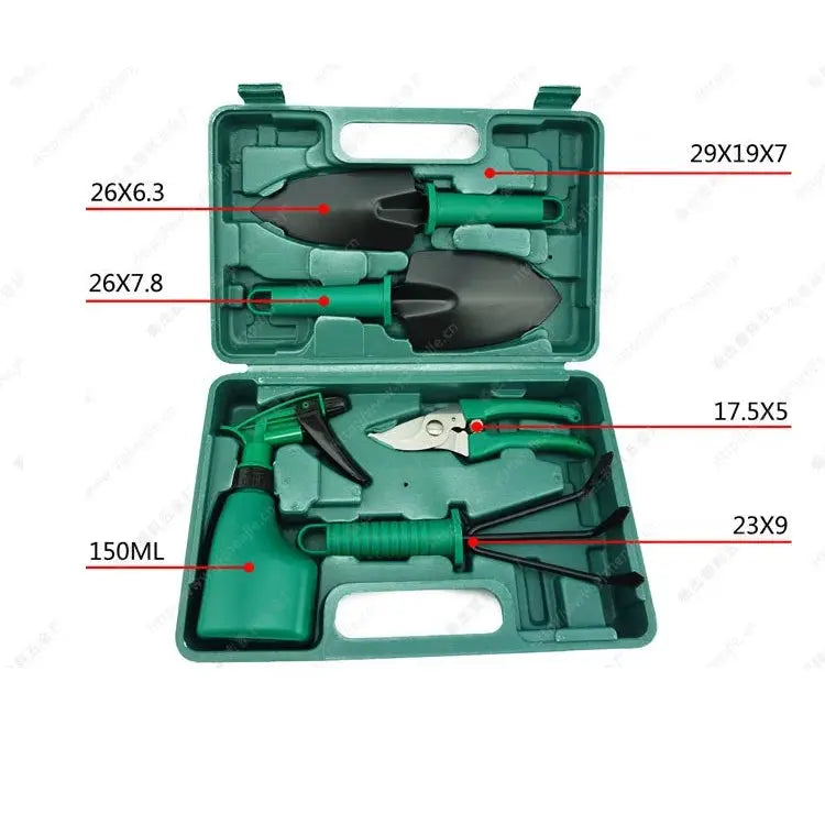 10-Piece Garden Tool Set with Lightweight Case - The Greenhouse Pros