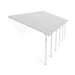 Palram - Canopia Feria 13' x 34' Patio Cover - White/Clear | HG9234 - The Greenhouse Pros