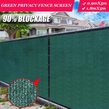 Heavy Duty Green Privacy Fence Screen - The Greenhouse Pros