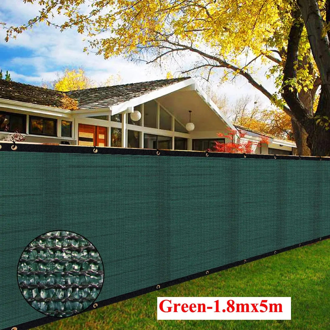 Heavy Duty Green Privacy Fence Screen - The Greenhouse Pros