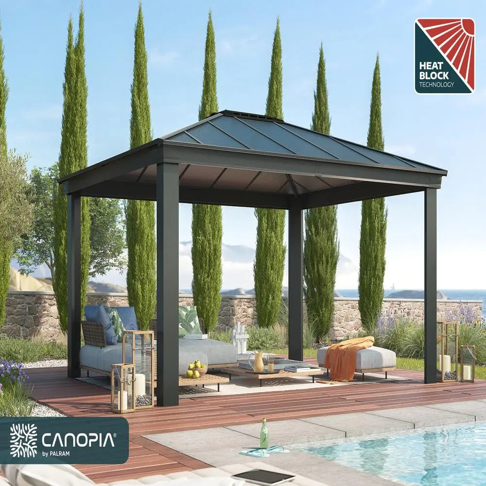 Palram - Canopia Dallas 4300 14' x 12' Gazebo | HG9142 Palram