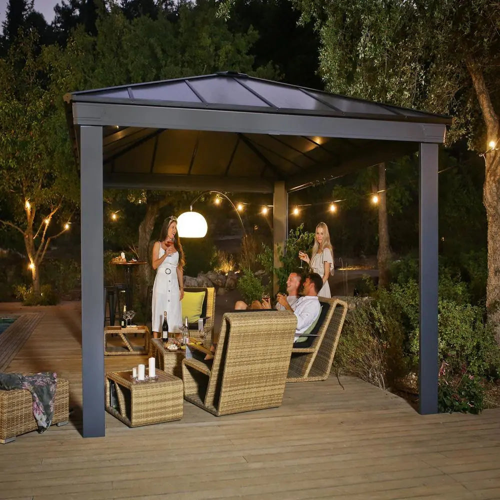 Palram - Canopia Dallas 4900 16' x 12' Gazebo | HG9145 Palram