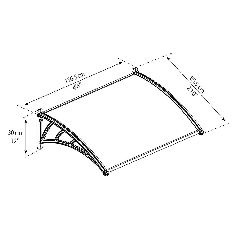 Palram - Canopia Neo 1350 4' x 3' Awning | HG9570 Palram