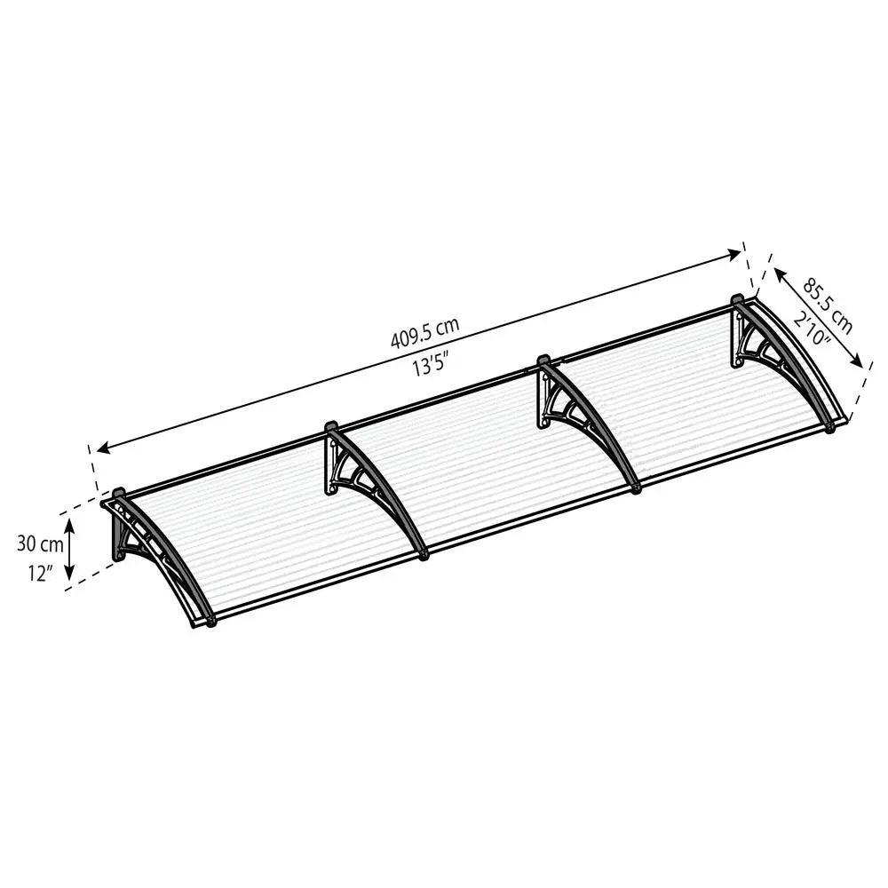 Palram - Canopia Neo 4050 13' x 3' Awning | HG9572 Palram