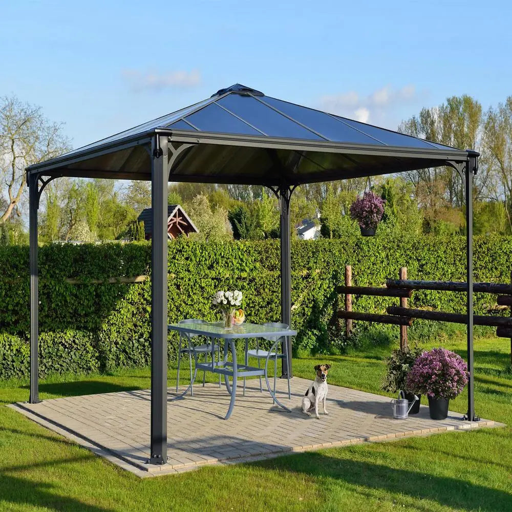 Palram - Canopia Palermo 3600 12' x 12' Gazebo | HG9152 - The Greenhouse Pros